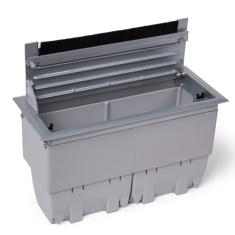 Caixa Openbox de Embutir Para 8 Blocos Cinza Qtmov 82700_0